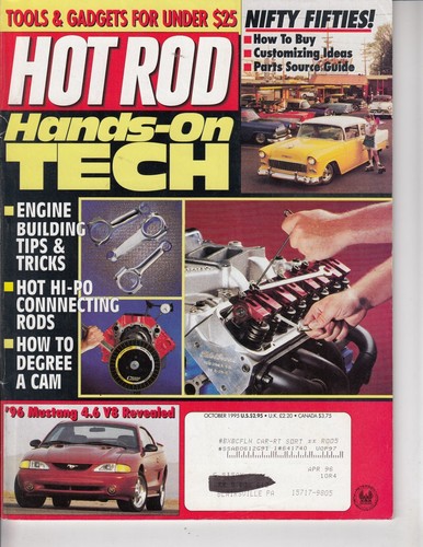 Hot rod car magazine october - hot,