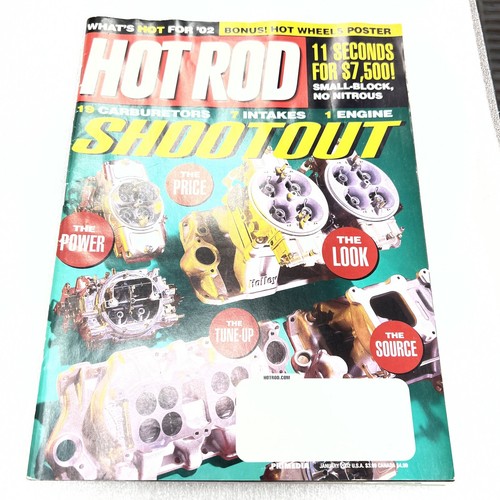 Hot rod magazine january 2002 - hot,