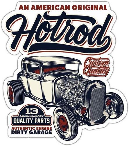 American original hotrod - american,