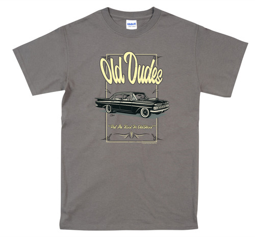 Old dude branded - dude's, shirt