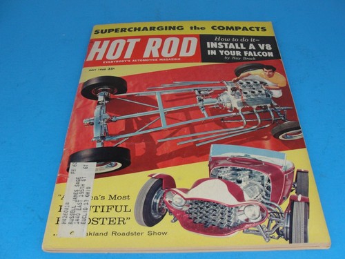 Hot rod magazine july 1960 - hot,