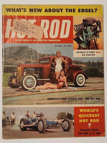 1957 hot rod - 1957,