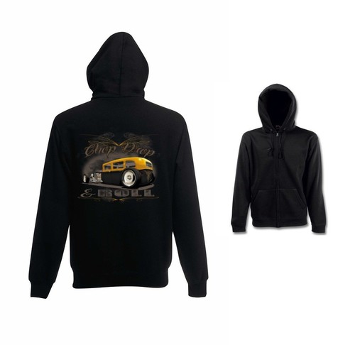 Sweatshirt jacket black - , hot
