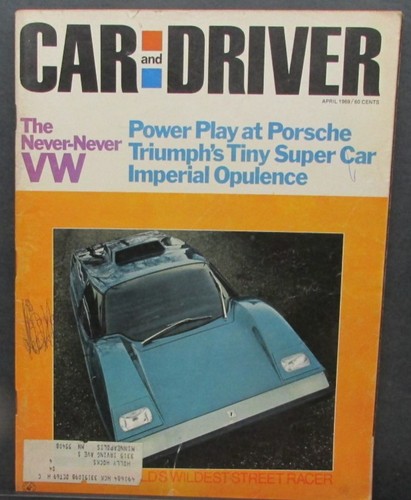 April 1969 car - april, &