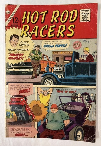 Hot rod racers - racers, comic