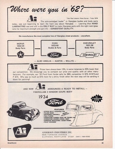 1977 fiberglass hot rod - 1977,
