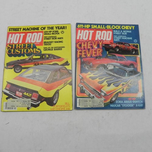 Vintage 1978 hot rod magazine - hot,