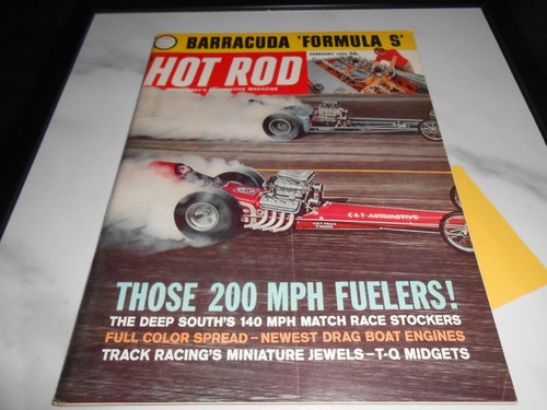 Hot rod feb 1965 barracuda - hot,