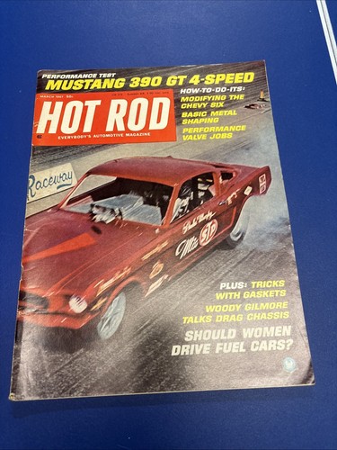 Vtg hot rod magazine - vtg,