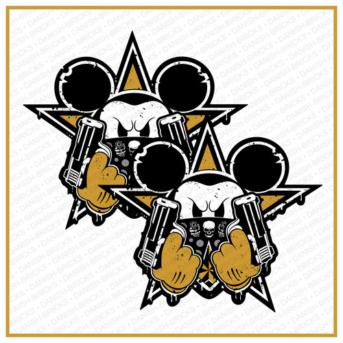 Lot mickey gun - mickey, old