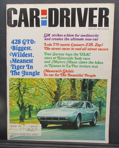 February 1968 car - february,