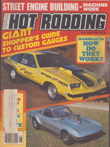 Popular hot rodding magazine - hot,