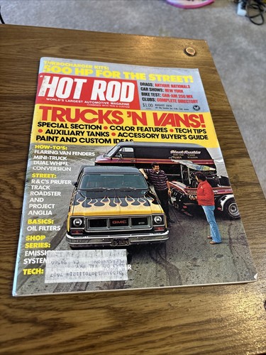 Hot rod magazine - magazine, august