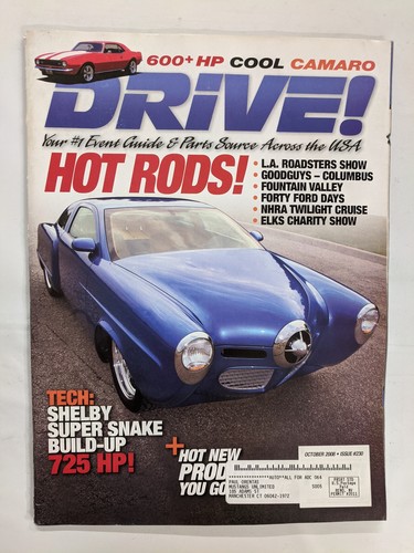 Drive magazine october - magazine, 2008