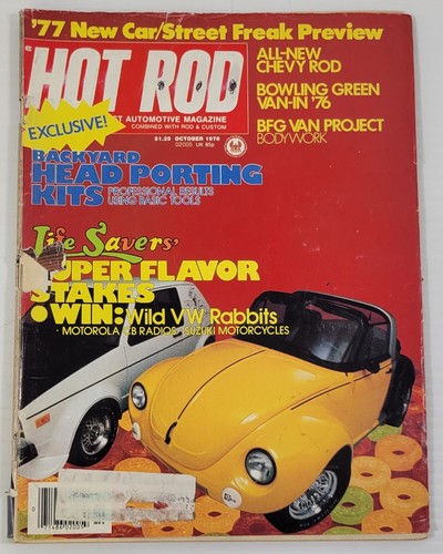 Hot rod magazine october - rod,