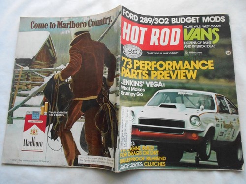Hot rod magazine - magazine-december, 1972