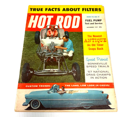 Vintage november 1957 hot - 1957, rod