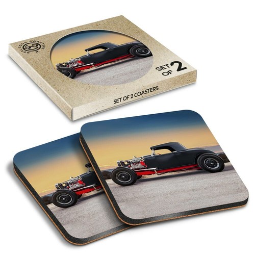Boxed square coasters - 2,