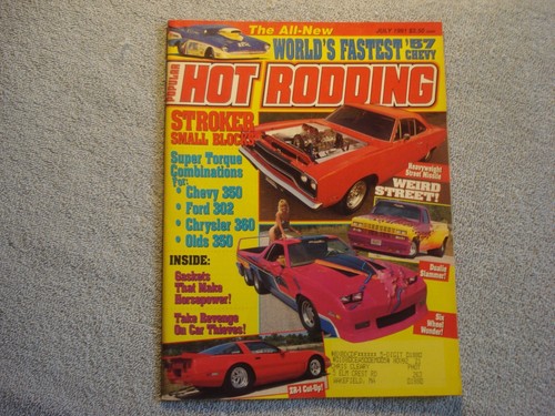 Popular hot rodding - rodding, july