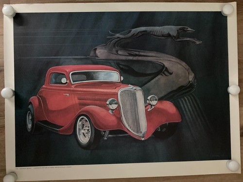 1934 ford coupe hot - 1934, rod