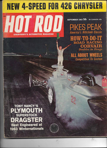 Hot rod magazine september - hot,