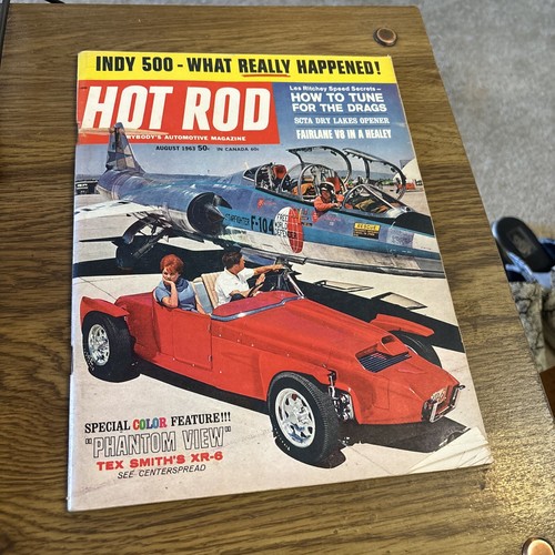Hot rod magazine 1963 august - hot,