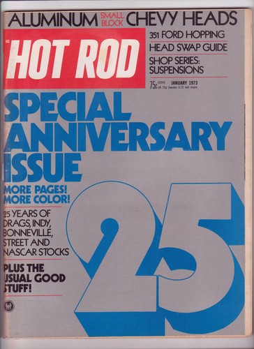 Hot rod magazine january 1973 - hot,