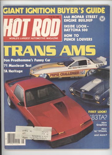Hot rod may 1982 - hot,