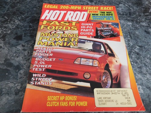Hot rod magazine - hot, 1991