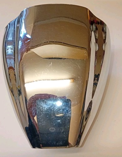 Chrome plastic mirror - 70's,
