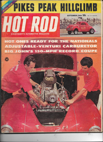 Hot rod magazine september - hot,