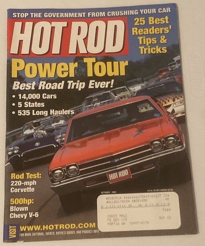 Hot rod magazine october 2002 - magazine,