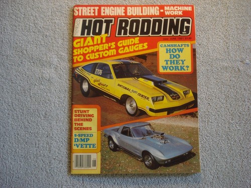 Popular hot rodding 1981 - rodding, june