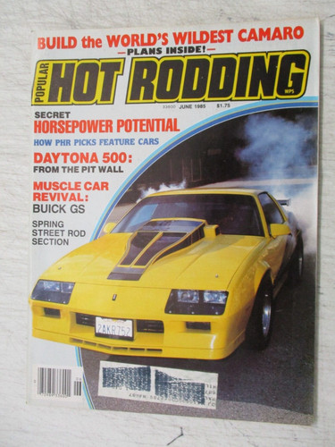 Popular hot rodding magazine - hot,