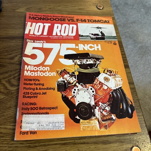 Hot rod magazine - rod, 1975