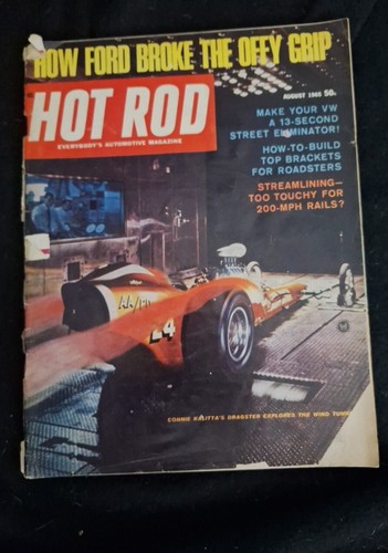 Hot rod aug 1965 connie - rod,