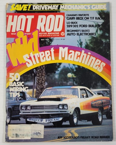 Hot rod magazine - magazine, may
