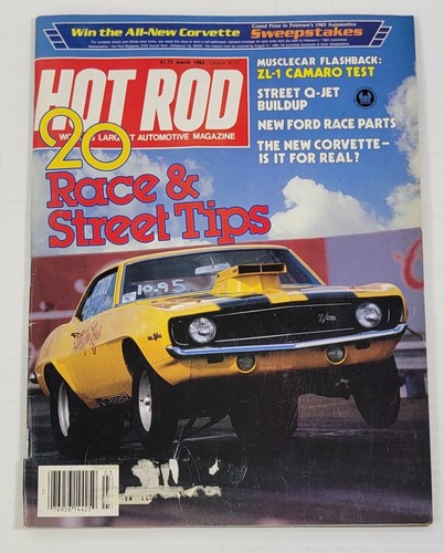 Hot rod magazine march - pv),