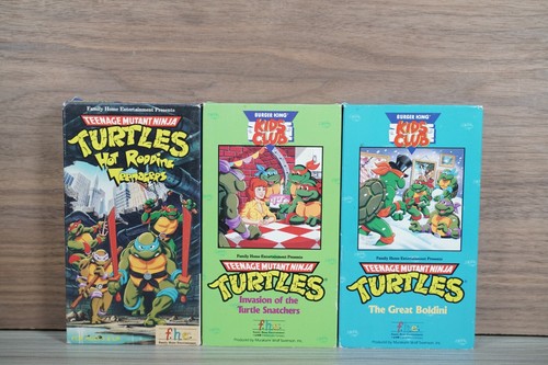 Vhs tmnt hot rodding - tmnt,