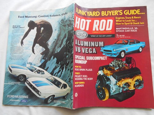 Hot rod magazine july - hot, magazine-july