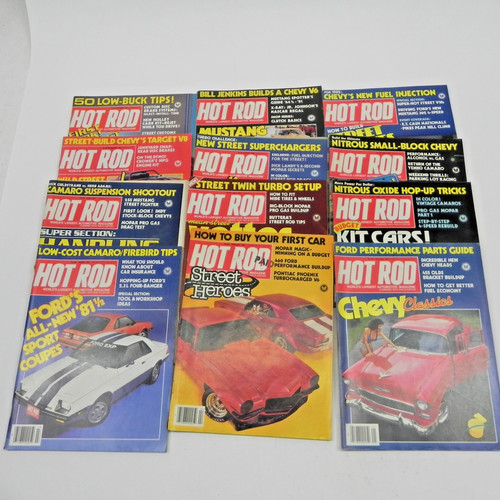 1981 hot rod - 1981, magazine