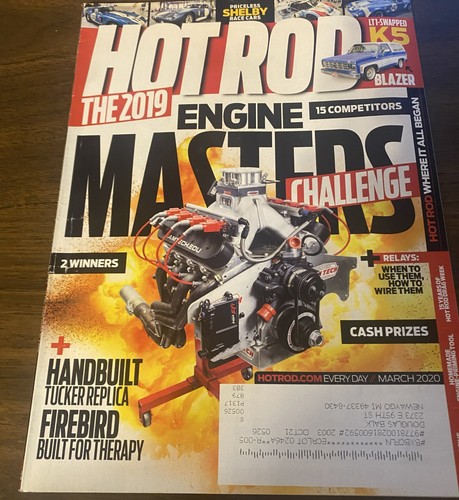Hot rod magazine engine - rod,