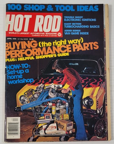 Hot rod magazine april - hot,