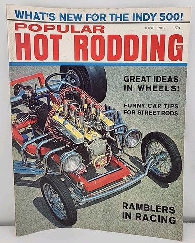 Popular hot rodding magazine - hot,