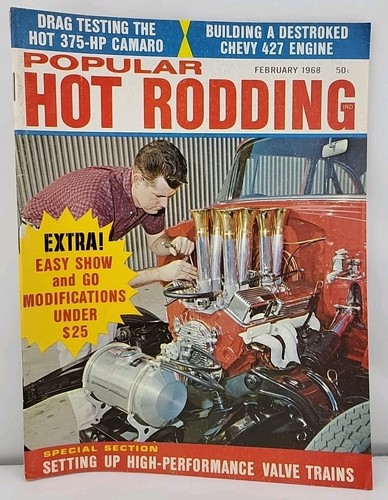 Popular hot rodding magazine - hot,