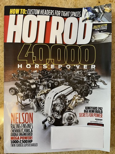 Hot rod magazine 2022 - 09,