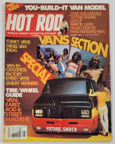 Hot rod magazine - magazine, august