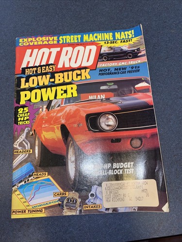 October 1990 hot rod - october,