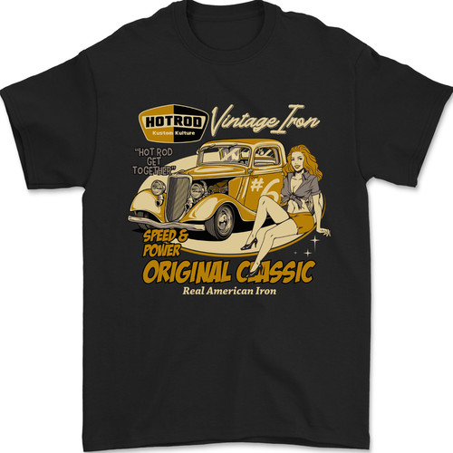 Hot rod vintage iron - iron, original
