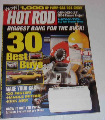 Hot rod magazine october 1997 - hot,